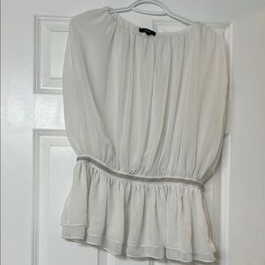 Elegant White Women's Top